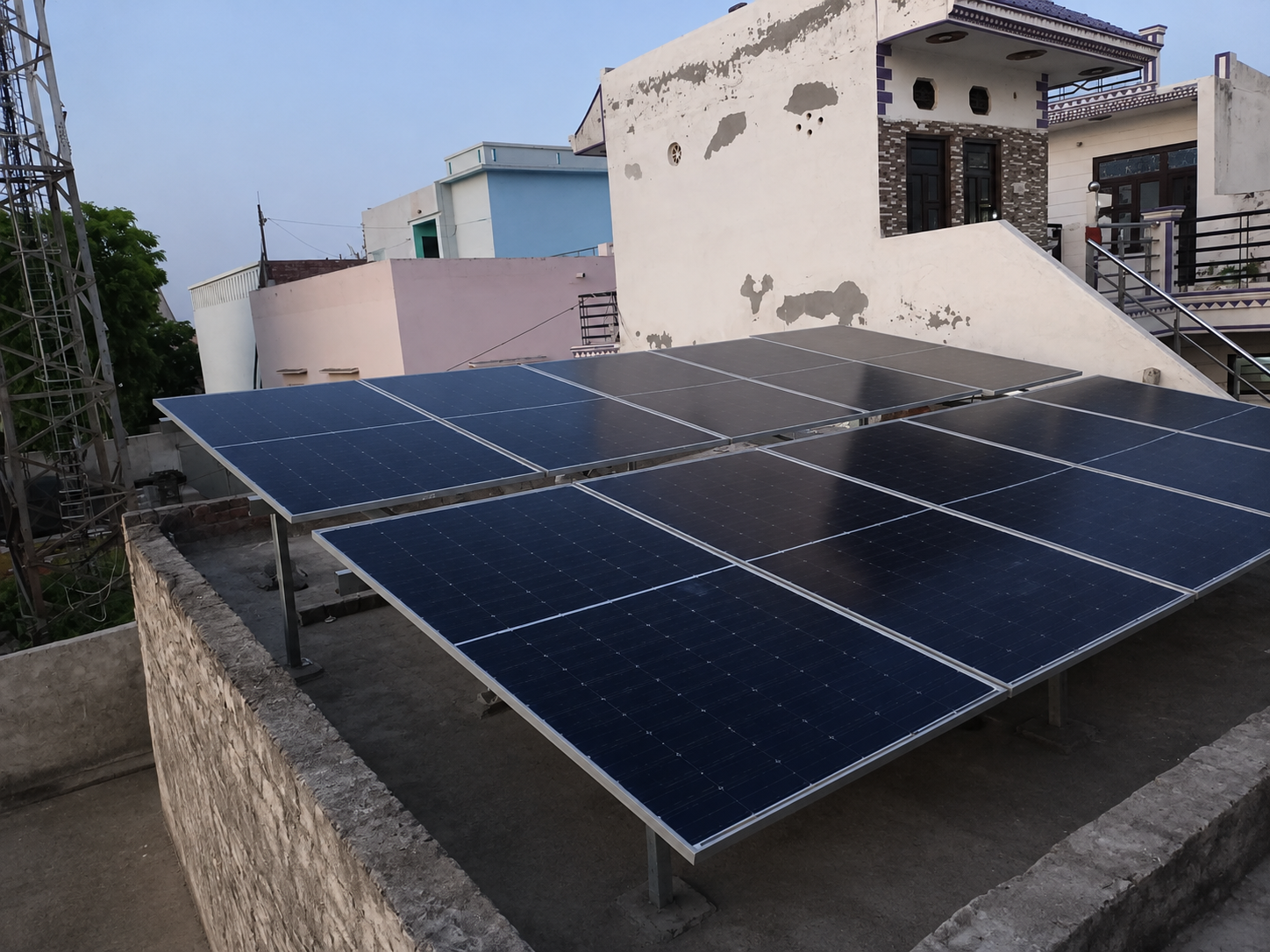 Residential solar installation