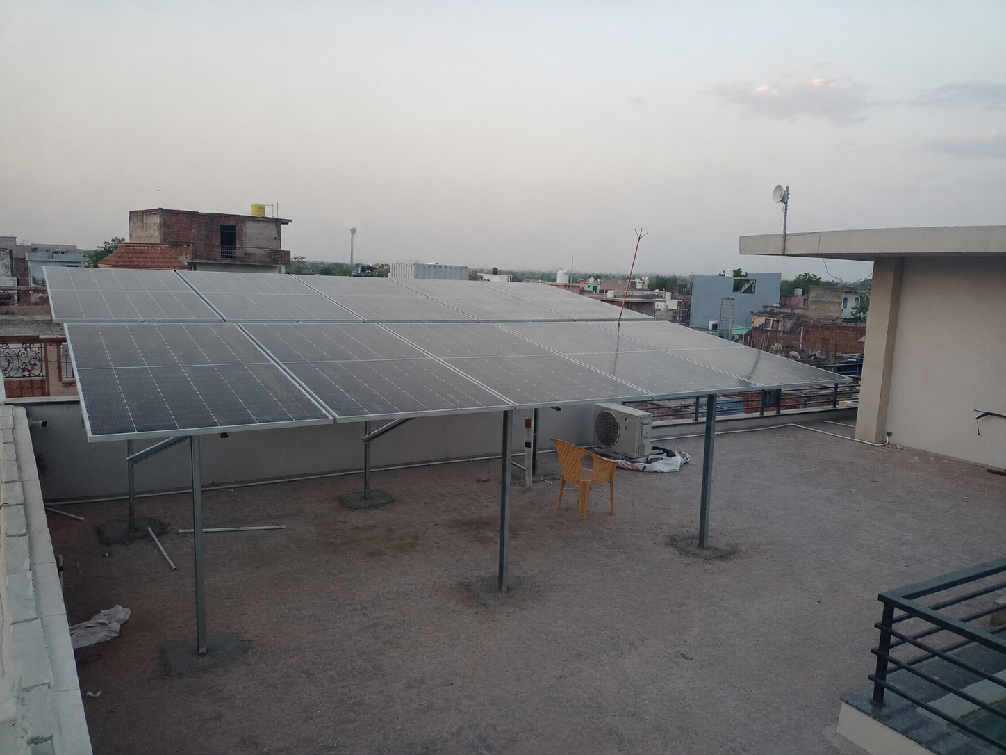 YK Solarworks installation team