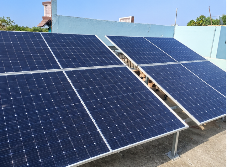 Commercial solar rooftop project